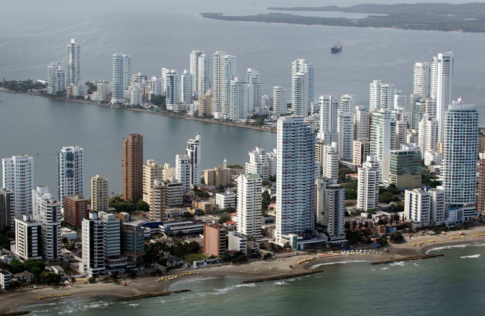 TURISTBY: Cartagena er en turistby nord i Colombia. Her ble 49 kvinner reddet fra sexslaveri.