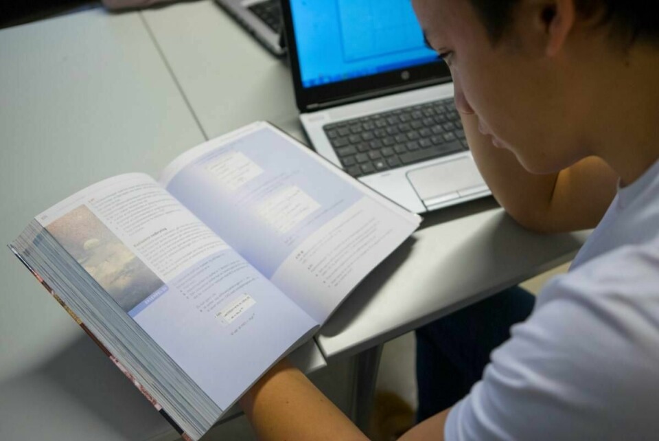 UNGDOMSSKOLEN: Flere elever som er innvandrere sliter. De mangler karakterer fra ungdomsskolen.