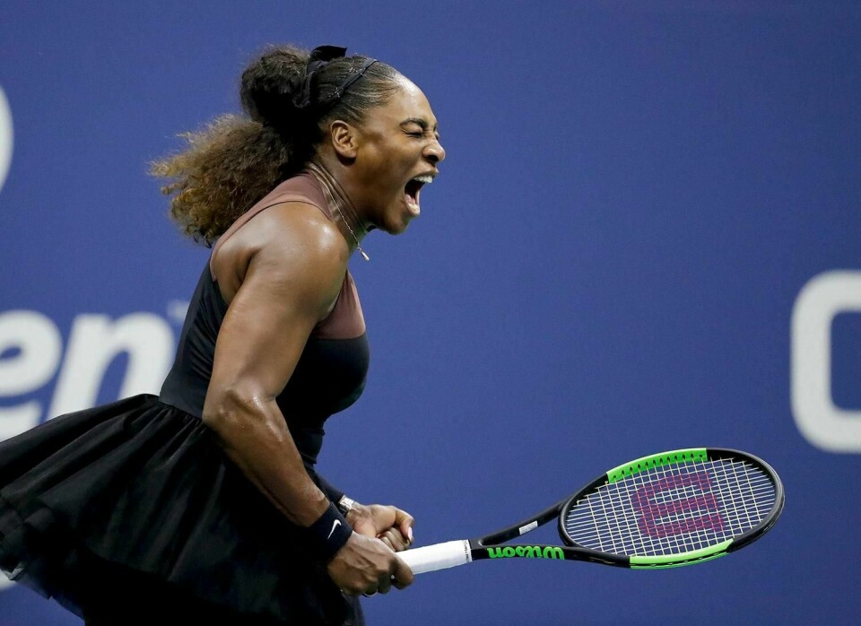 SINT: Serena Williams ble sint under finalen i US Open. Hun mener at dommerne behandler menn og kvinner forskjellig i kampene.