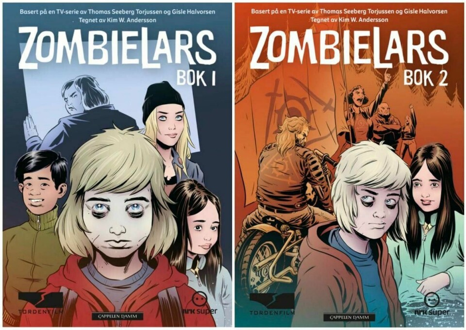 TEGNESERIE: Du har kanskje sett TV-serien «ZombieLars»? Nå blir gutten tegneserie i tillegg.