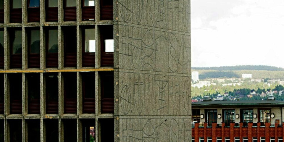 BEVARE:  Høyblokka i regjeringskvartalet er for viktig til å rives. Det mener Riksantikvaren.