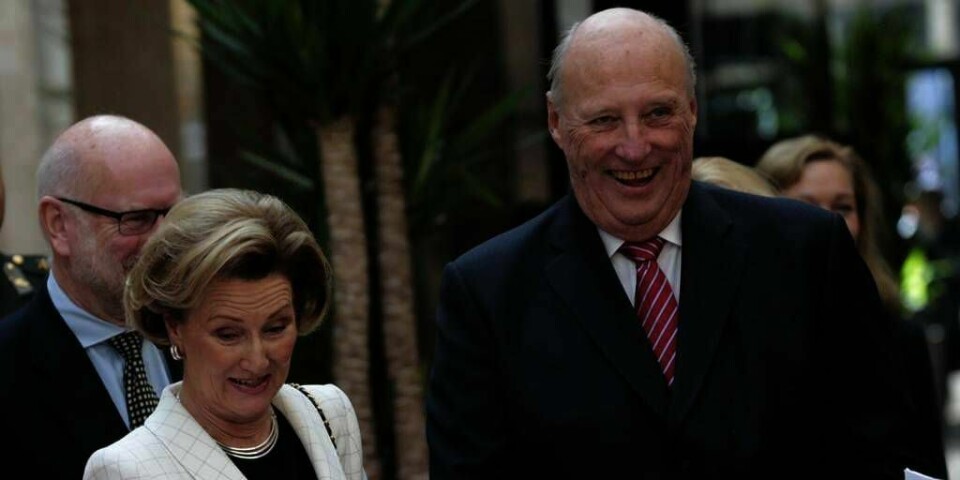 BESØK: Kong Harald og dronning Sonja er på besøk i Tyrkia. De er der sammen med noen medlemmer fra regjeringen.
