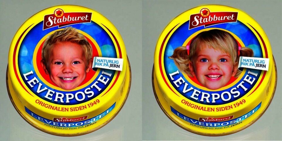 HVIT: Det er ikke naturlig at mørkhudede mennesker reklamerer for leverpostei. Det mener reklamemannen Kjetil Try.