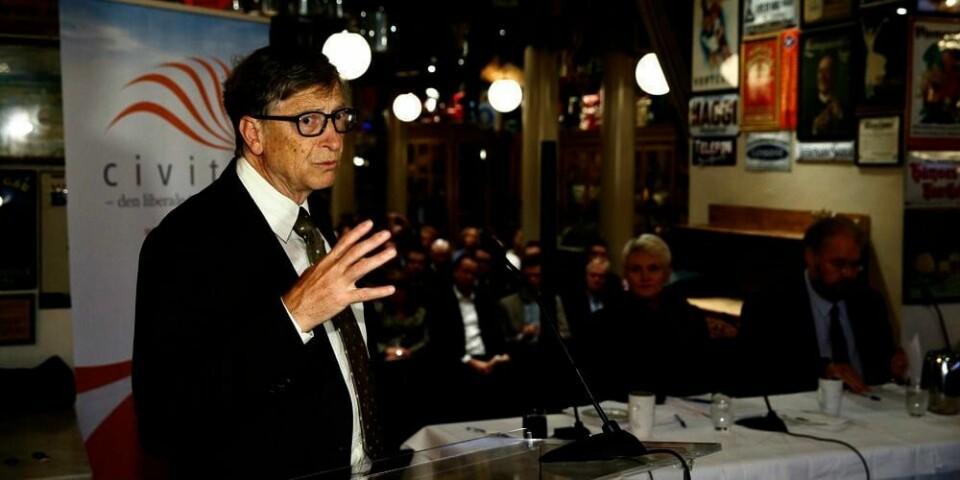 BESØK: Bill Gates er på besøk i Norge. Han vil at Norge skal investere mer i fattige land og gi mer i bistand.