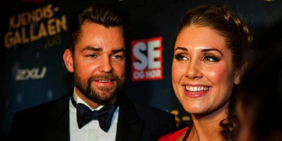 GRAVID:  Tone Damlie og Markus Foss venter barn sammen til våren.