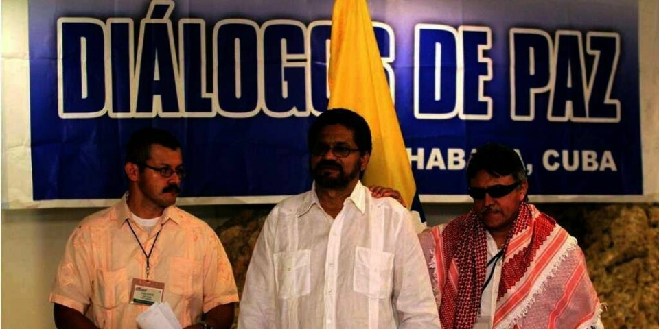 VÅPEN: Gerilja-gruppen FARC i Colombia har bestemt at de ikke skal bruke våpen på 30 dager.