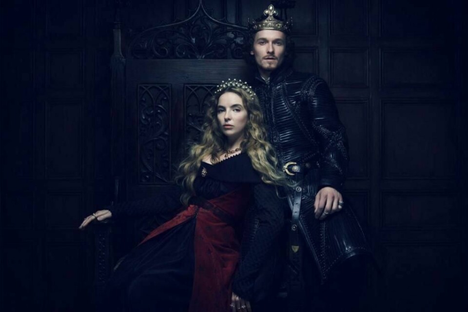 KONGELIG: Serien «The White Princess» handler om ekteskapet til Kong Henrik VII og dronning Elizabeth. Her er skuespillerne Jodie Comer og Jacob Collins-Levy.