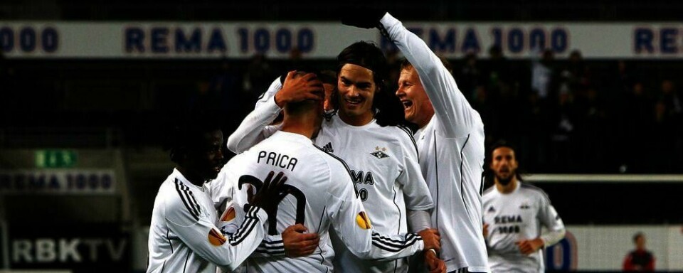 VANT: Etter flere tap er Rosenborg tilbake i god form. Torsdag jublet spillerne over 2-1-seier over greske Aris.
