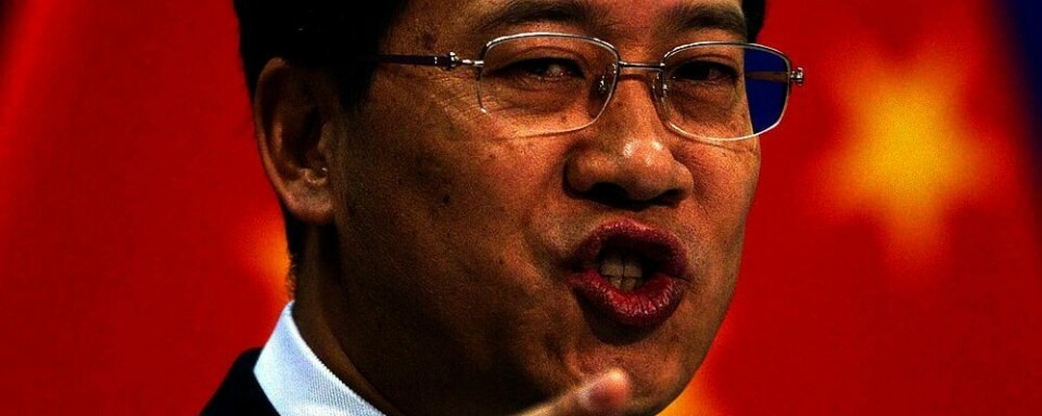 KRITIKK: Ma Zhaoxu er talsmann for utenriks-departementet i Kina. Han mener Norge oppfordrer til kriminalitet ved å gi fredsprisen til Liu Xiaobo.