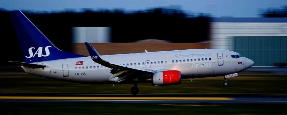ULOVLIG: Flyselskapet SAS skal ha samarbeidet om pris istedet for å konkurrere.