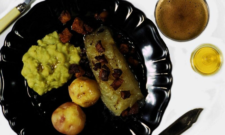 FEST-MAT: For mange nordmenn er lutefisk en viktig del av julen.