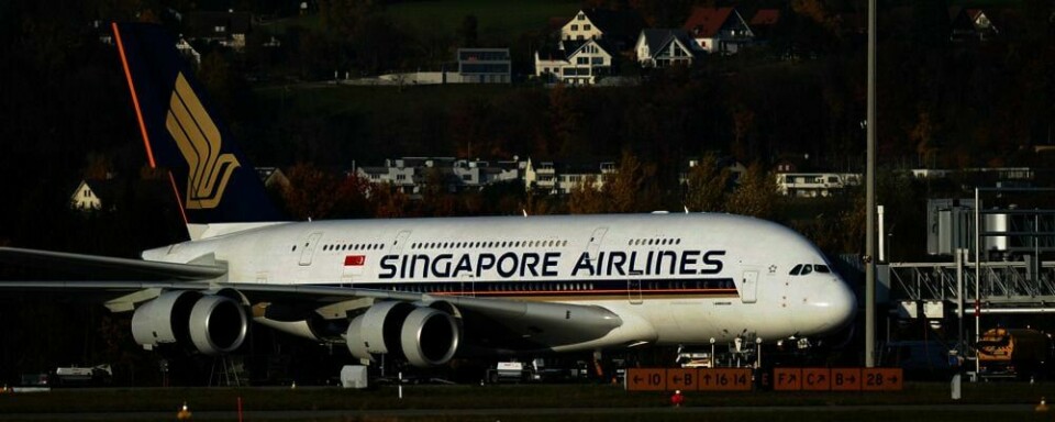 SJEKKES: Flyselskapet Singapore Airlines setter flere gigant-fly på bakken. Årsaken er feil med motorene.
