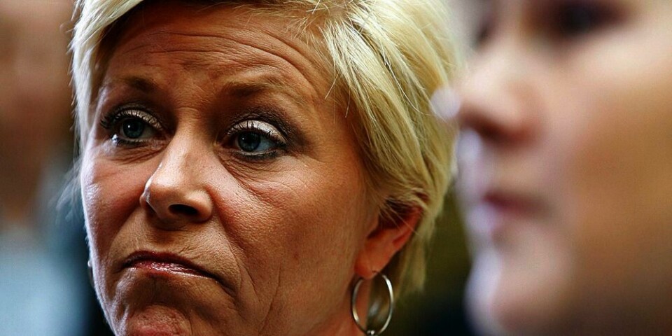 STØRST PÅ HØYRESIDEN: Frp er større enn Høyre på en ny menings-måling.