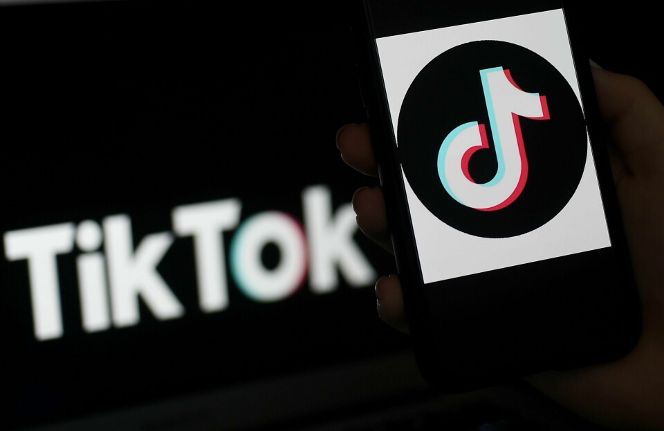 FORBUDT: Appen Tiktok blir forbudt i India.