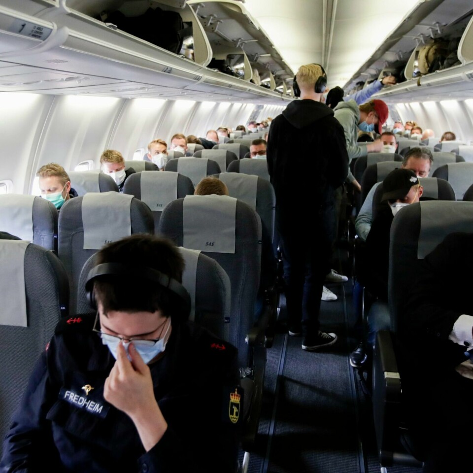 LITE UTENLANDS-REISER: Fra Norges flyplasser kommer det til å være få norske passasjer på vei til utlandet fremover. Det sier en ny meningsmåling fra Opinion.