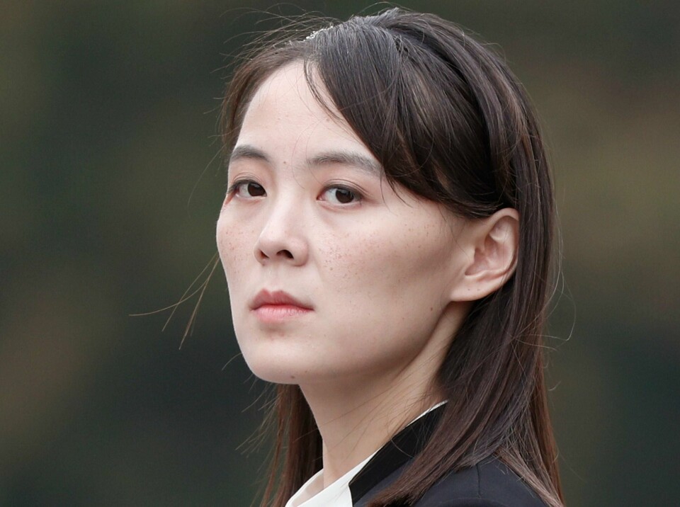 SIER NEI: Det er lite interesse i Nord-Korea for å møte Donald Trump. De tror møtet vil være bortkastet, sier Kim Yo-jong.