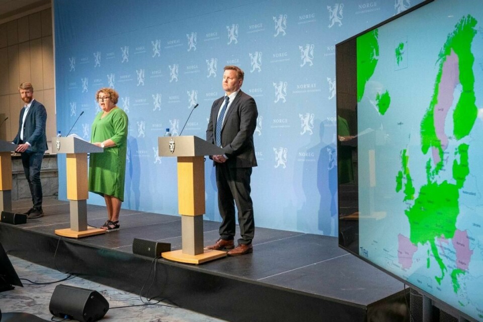 ÅPNER MER: Det er flere områder som blir åpnet for reiser fra natt til lørdag. Men rådet er at folk bør vurdere selv om de trenger å reise.