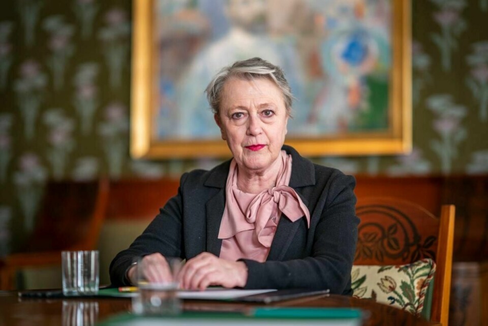 VIL VENTE: Korona kan føre til problemer for årets fredspris. Men det er uaktuelt å avlyse. Det vil bli bestemt senere, sier Berit Reiss-Andersen. Hun er leder for Nobel-komiteen.