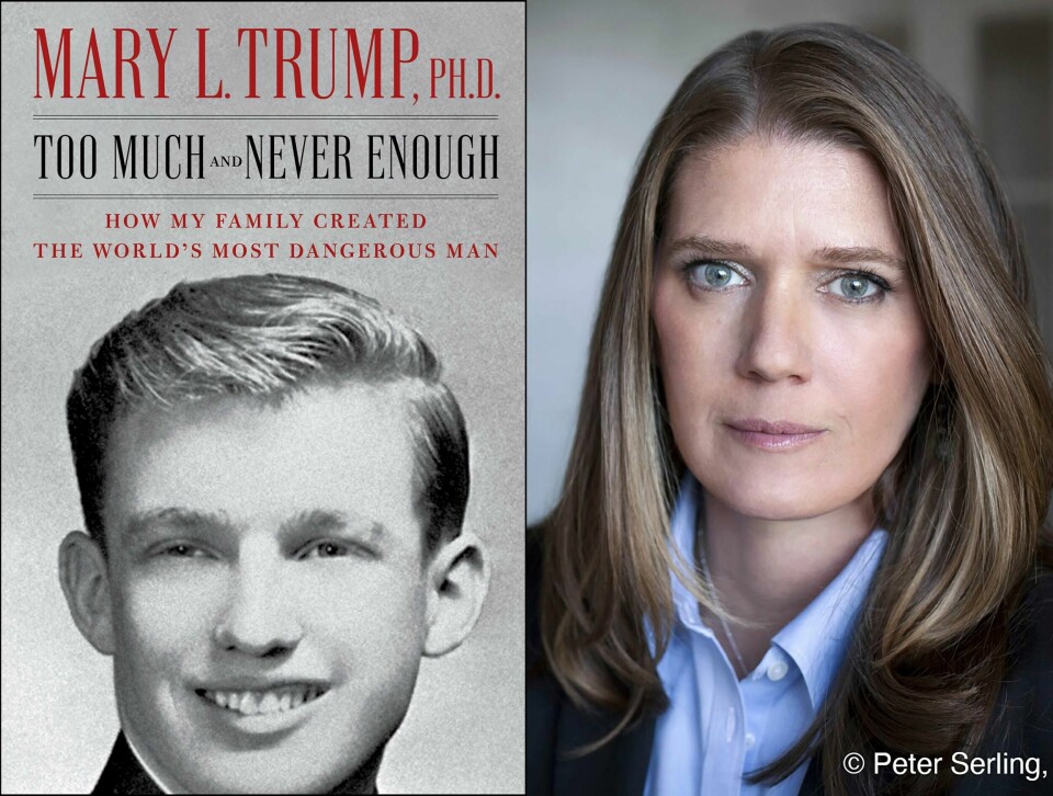 SELGER GODT: Mange vil lese boka til Mary Trump. Hun har skrevet om sin egen familie. Det skal gi svar på hvordan onkelen ble den han er i dag. Donald Trump er nå president i USA.