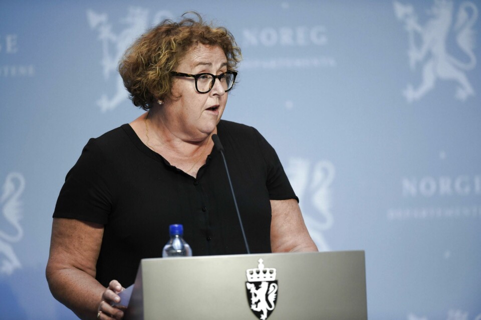 GIR RÅD: Olaug Bollestad er landbruks-minister i Norge. Fredag skal hun si hva som er de nye rådene for reise til utlandet.