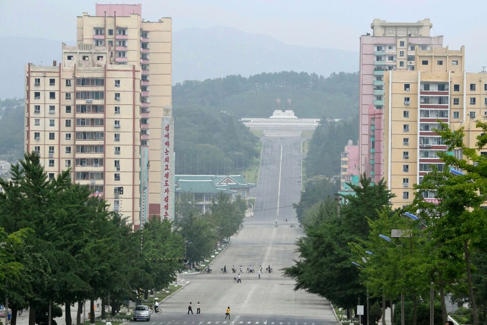 STENGT: Byen Kaesong er stengt. Den er i karantene etter at en mann kom til byen fredag. Han hadde symptomer på korona-smitte.