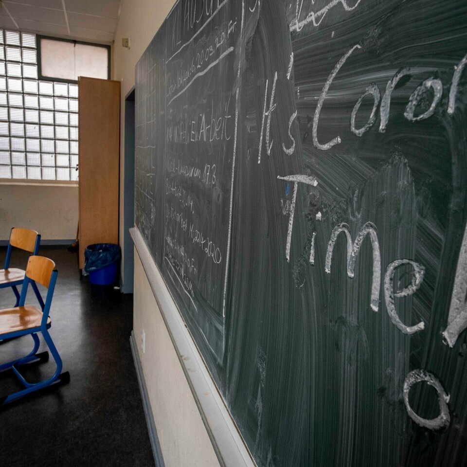 SKOLE: Håndvask er helt nødvendig for å hindre at smitte sprer seg. Mange barn får ikke vasket hendene på skolen.