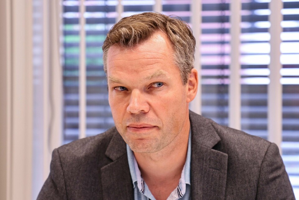 MANGE SMITTET: Mange er smittet av korona ved skolen NTG på Lillehammer. Morten Bergkåsa sier det er 21 smittede og at 170 personer må være i karantene.