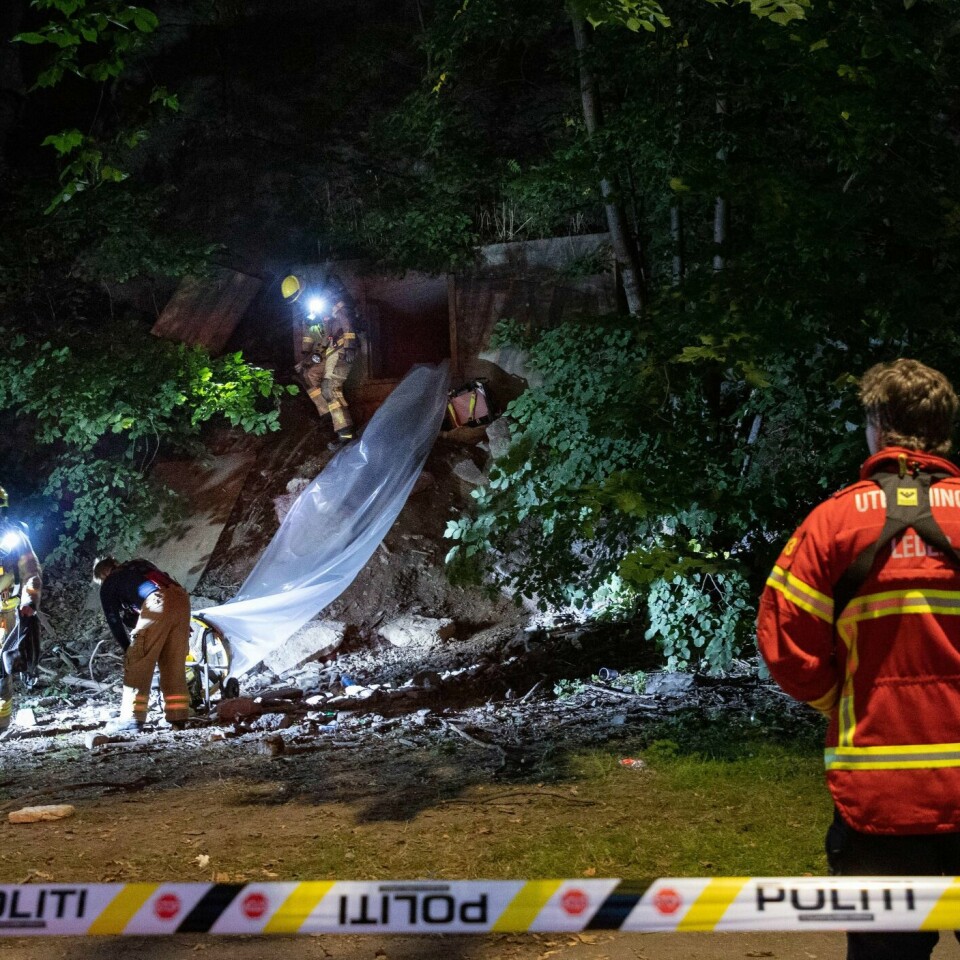 ULOVLIG: Ungdommer festet ulovlig i en bunker i Oslo. Det endte galt.