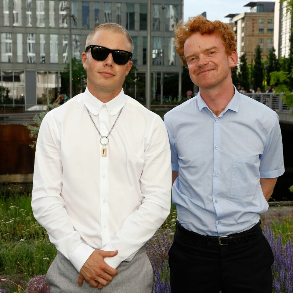 HUMOR: Herman Flesvig og Mikkel Niva lager den populære podkasten «Friminutt».