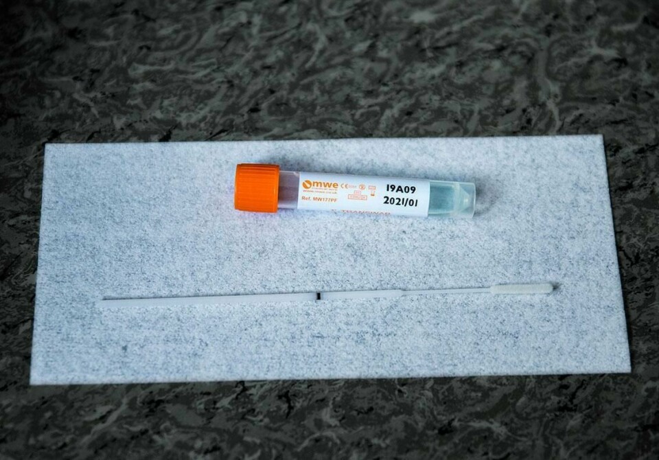 SMITTE: Flere enn vanlig er meldt smittet med korona det siste døgnet. Men flere av prøvene er tatt for flere dager siden.