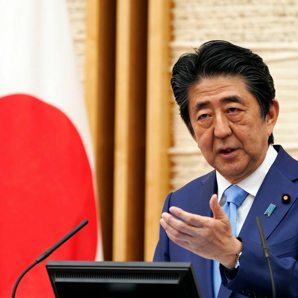 SLUTTER: Statsministeren i Japan, Shinzo Abe, sliter med sykdom.