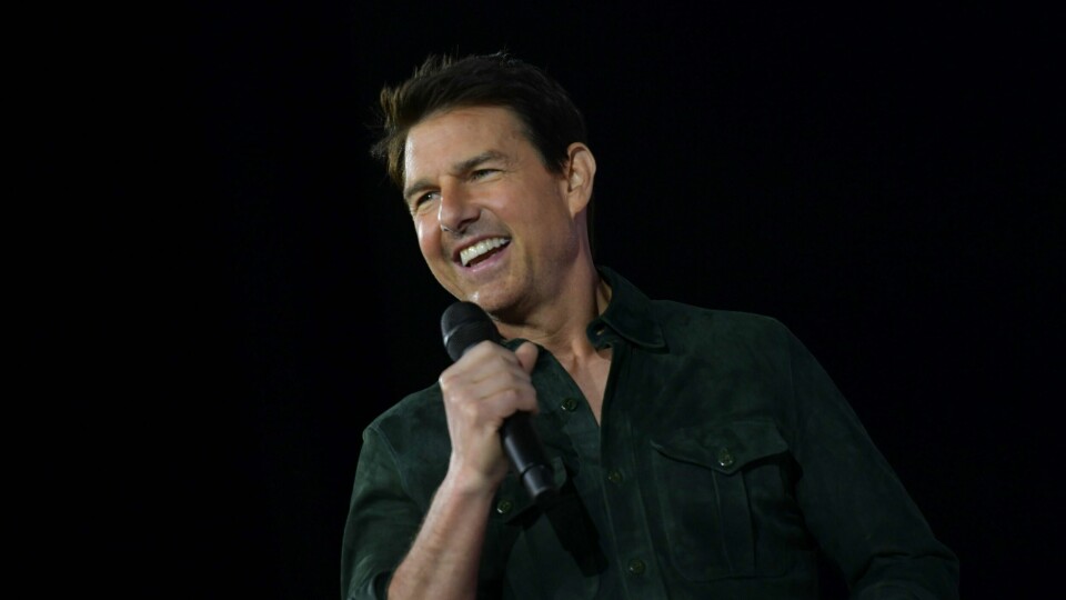 STJERNE: Tom Cruise er i Norge.