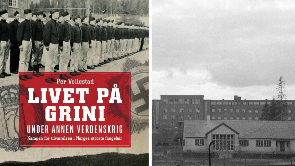 BOK: Per Vollestad har skrevet bok om livet på Grini. Flere tusen personer satt fanget der under andre verdenskrig.