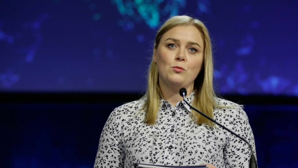 NY: Tina Bru er valgt inn i ledelsen i Høyre. Foto: Vidar Ruud / NTB scanpix