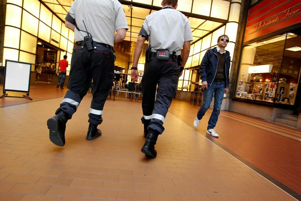 STREIK: Vekterne vil ha mer tillegg for å jobbe natt og helg. Det får de ikke. Dermed blir det streik.