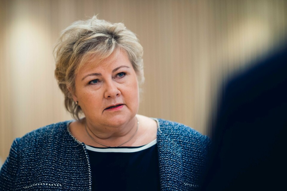 VAKSINER: Erna Solberg sier regjeringen har satt av mye penger til vaksiner neste år. Håpet er at mange da skal bli vaksinert mot korona.