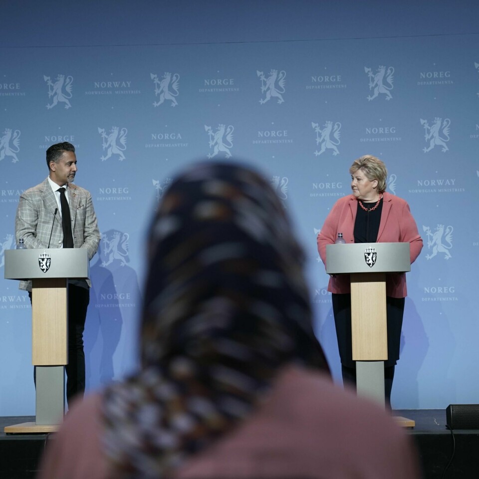 PLAN: Regjeringen vil ha 18 tiltak for å hindre hat mot muslimer. Det skal også bidra til mindre diskriminering.