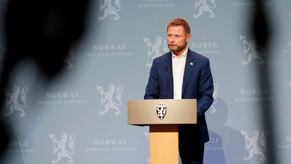 BEKYMRET: Helseminister Bent Høie ber Oslo ta ansvar.