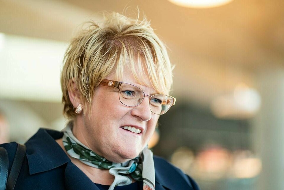 SLUTT: Lørdag er det slutt. Trine Skei Grande er ferdig som leder for Venstre.