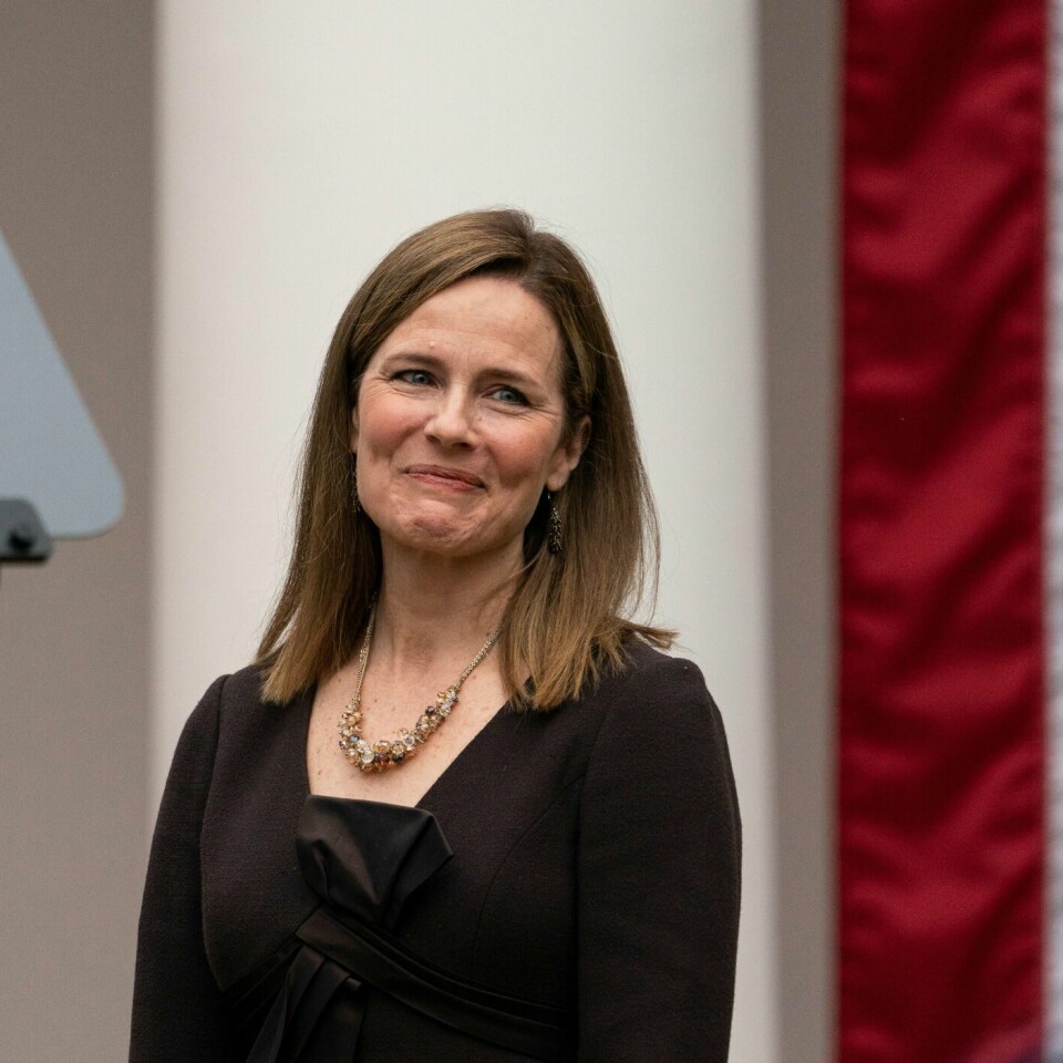 NY: 48 år gamle Amy Coney Barrett kan bli ny dommer i høyesterett i USA.