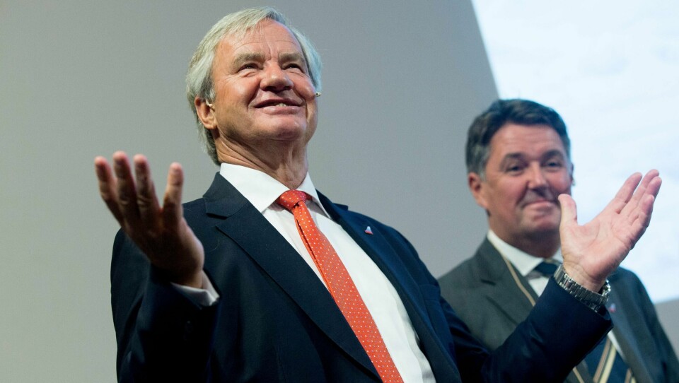 SLUTTER: Bjørn Kjos slutter som sjef for flyselskapet Norwegian.