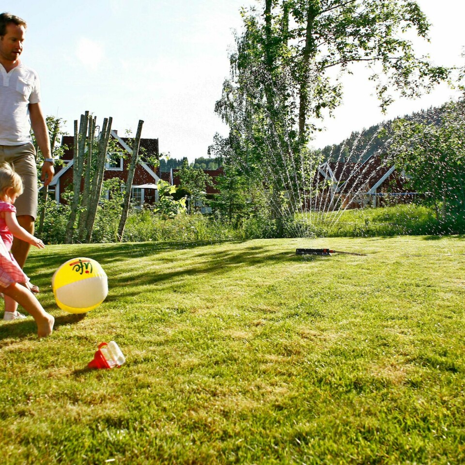 SOMMER: Store deler av landet får varmt sommervær denne uken.