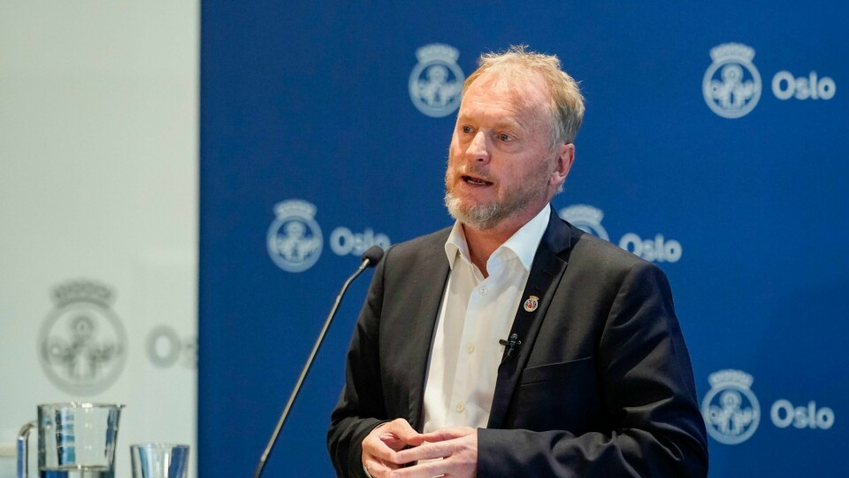 TILTAK: Oslo innfører nye tiltak mot korona. På bildet er byrådsleder Raymond Johansen.
