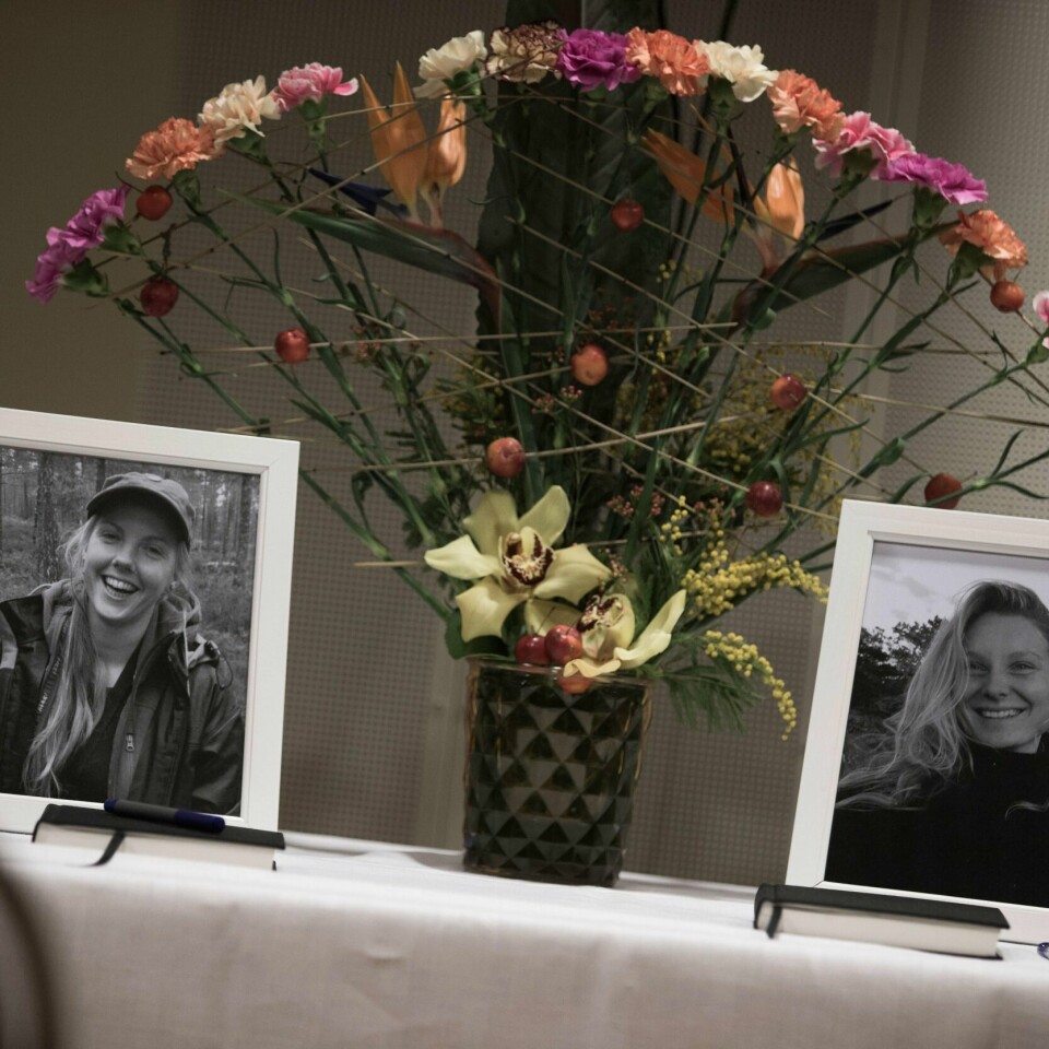 DREPT: Maren Ueland (til venstre) og Louisa Vesterager Jespersen ble drept i Marokko i fjor.