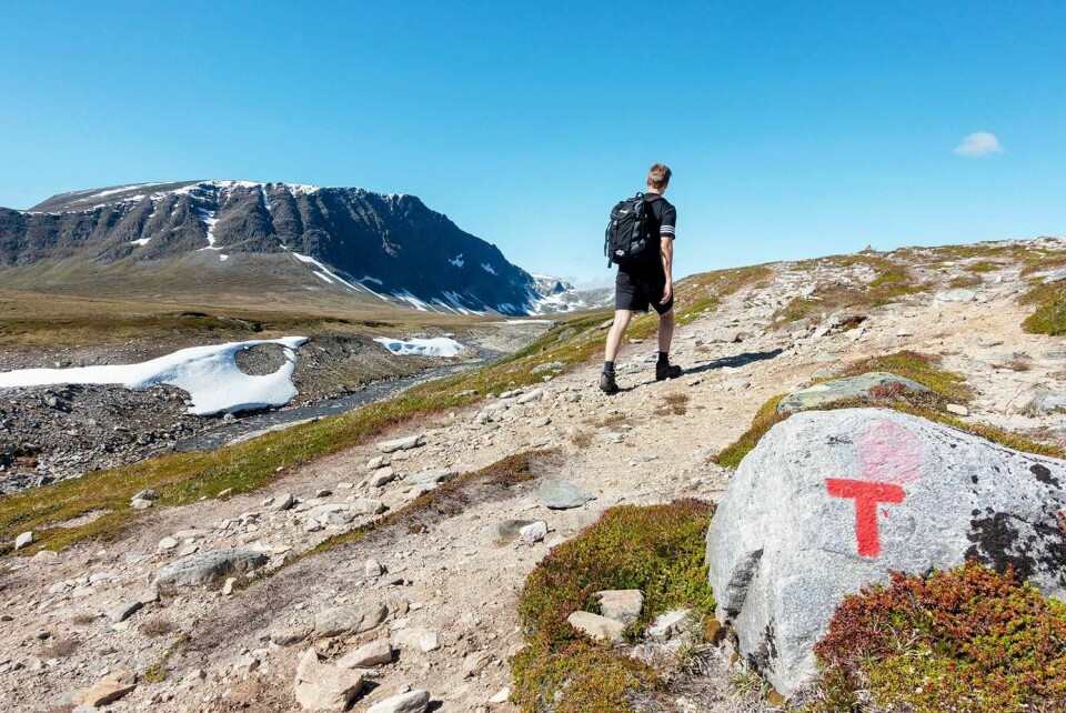 FJELLET: Mange nordmenn har besøkt DNTs hytter i fjellet i sommer.
