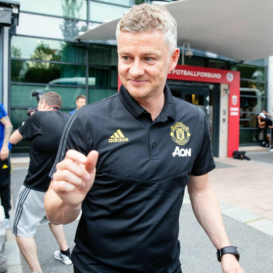 FOTBALL: Ole Gunnar Solskjær og Manchester United møter Kristiansund til treningskamp på Ullevaal stadion tirsdag kveld.