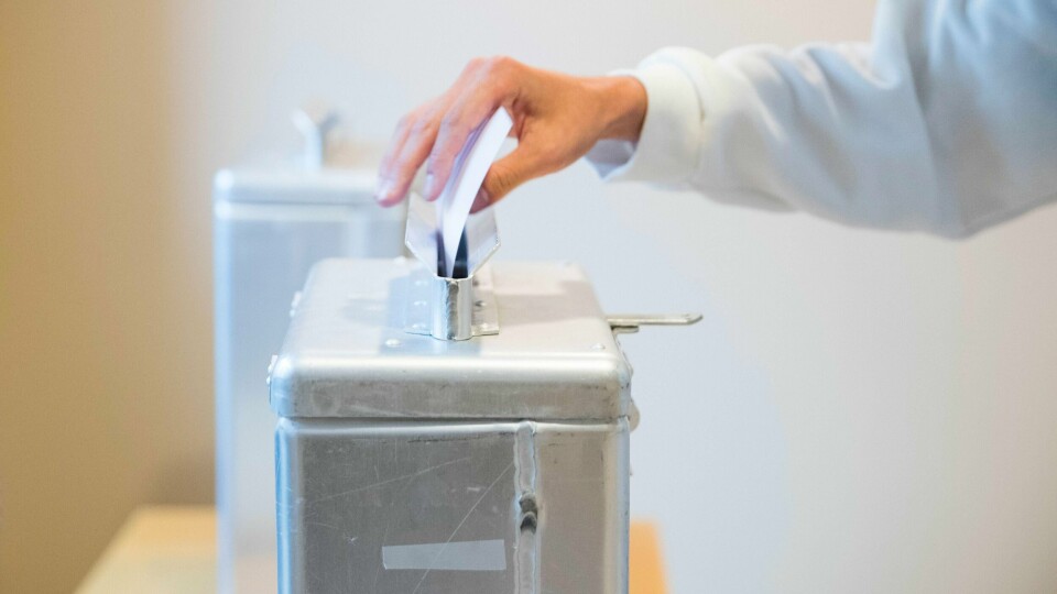 VALG: 9. september er det valg. Mange av oss velger å stemme på forhånd.
