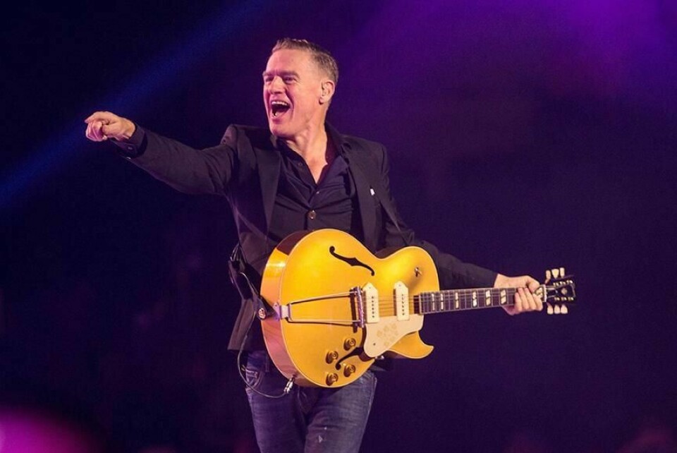 KONSERTER: Bryan Adams fra Canada kommer til Norge neste år. Han skal spille konsert i Oslo og Stavanger.