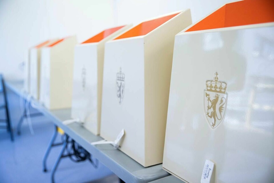 FORHÅNDSSTEMME: Mange har allerede stemt på forhånd ved årets valg. Fredag er siste mulighet til å forhåndsstemme.