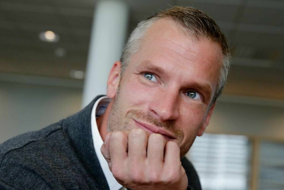 ODIN: André Eriksen spiller guden Odin i serien «Vikings».